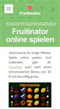 Mobile Screenshot of fruitinator.com